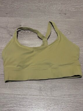 Thirdlove Muse Olive Green Strappy Sports Bra